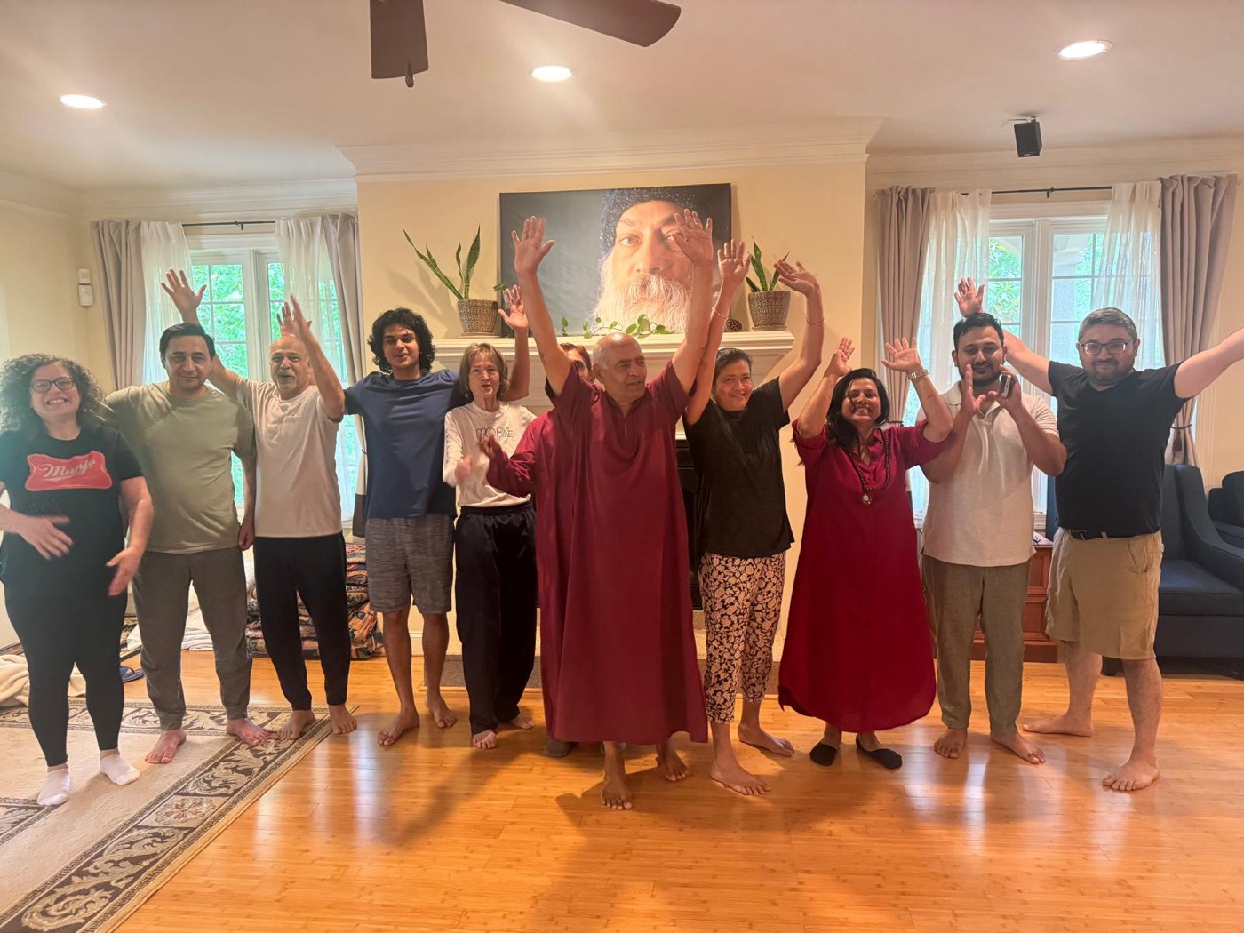 NC Osho Center community gathering in Raleigh